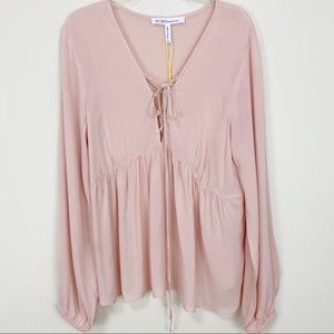 BCBGENERATION - peasant style empire waist blouse